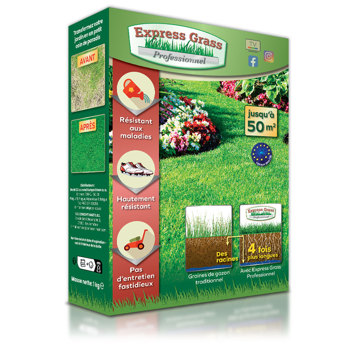 Express Grass Professionnel
