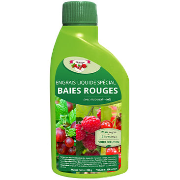 Engrais liquide pour Baies Rouges 250 ml