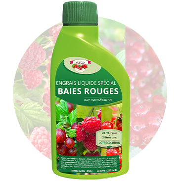 Engrais liquide pour Baies Rouges 250 ml