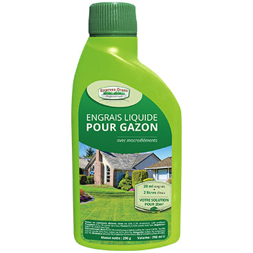 Engrais liquide pour gazon 250 ml